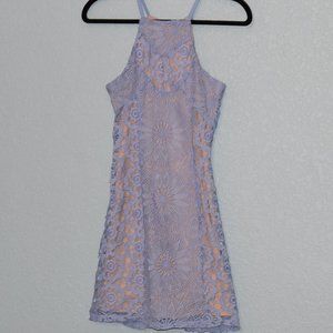 francesca’s blue dress